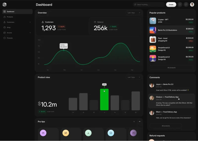 E-commerce platform interface with product catalog and seamless shopping experience