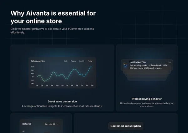 SaaS platform onboarding flow with step-by-step user guidance and modern interface