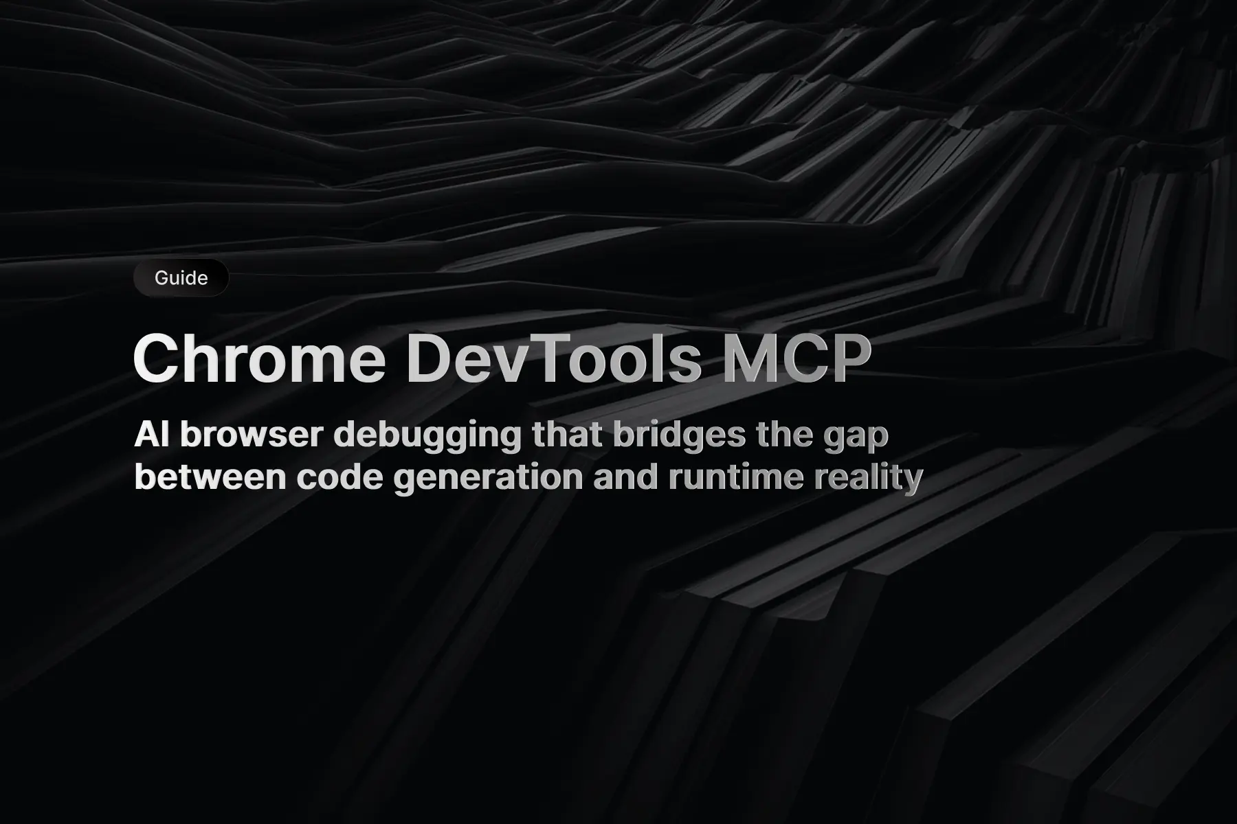 Chrome DevTools interface connected to AI coding assistant showing performance traces and network debugging in real-time browser debugging session