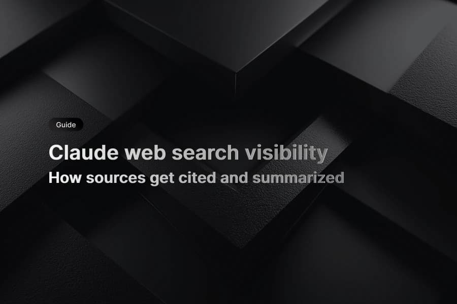 Claude web search citations connecting questions to sources