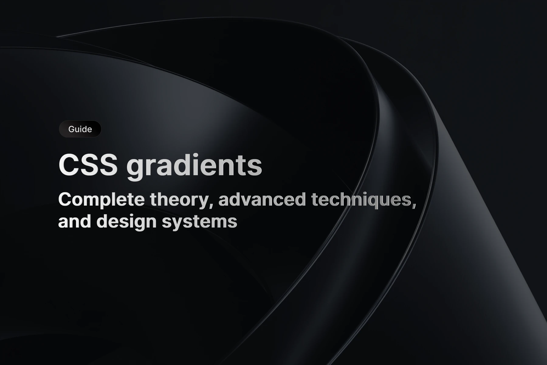 Modern CSS gradient examples showing linear, radial, and conic gradients with color theory principles and accessibility considerations