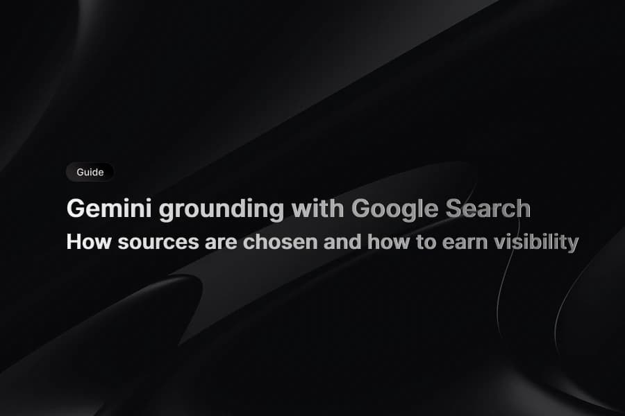 Gemini grounding flow from Google Search to cited sources