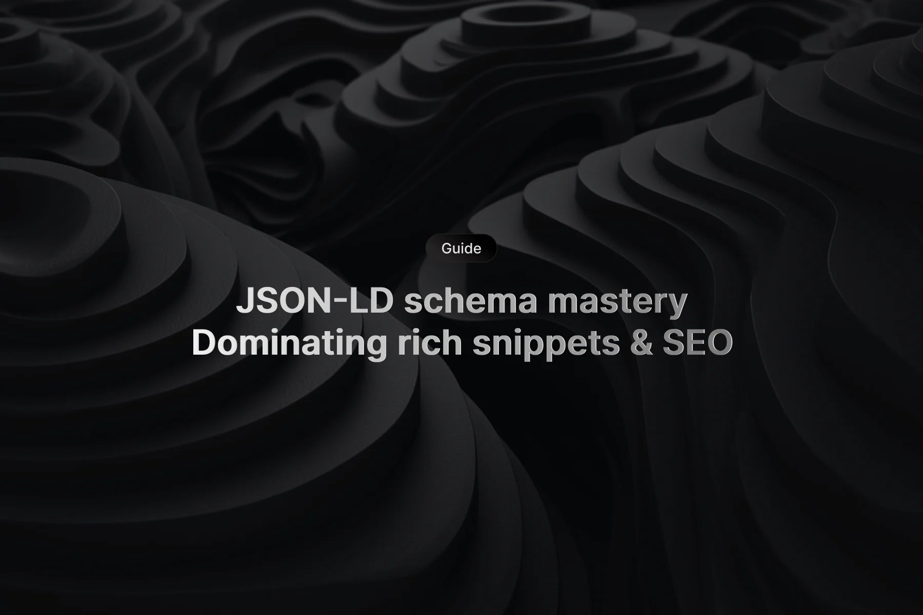 Diagram showing JSON-LD schema structure and its effect on Google search results with rich snippets