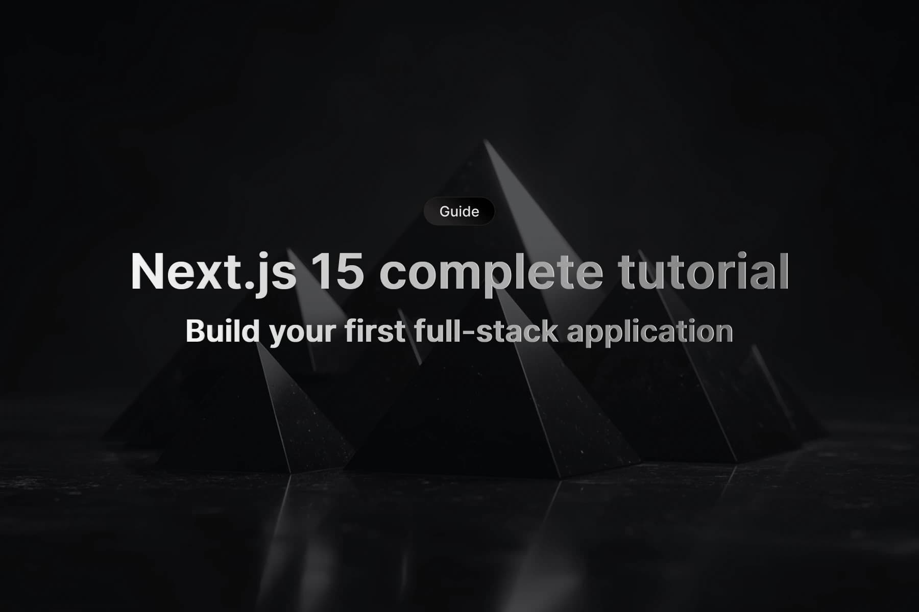 Next.js 15 tutorial showing TaskFlow application interface with code editor and browser preview demonstrating full-stack development workflow