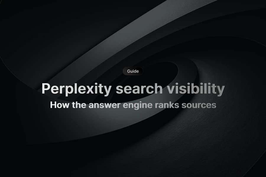 Perplexity citations connecting answers to source pages