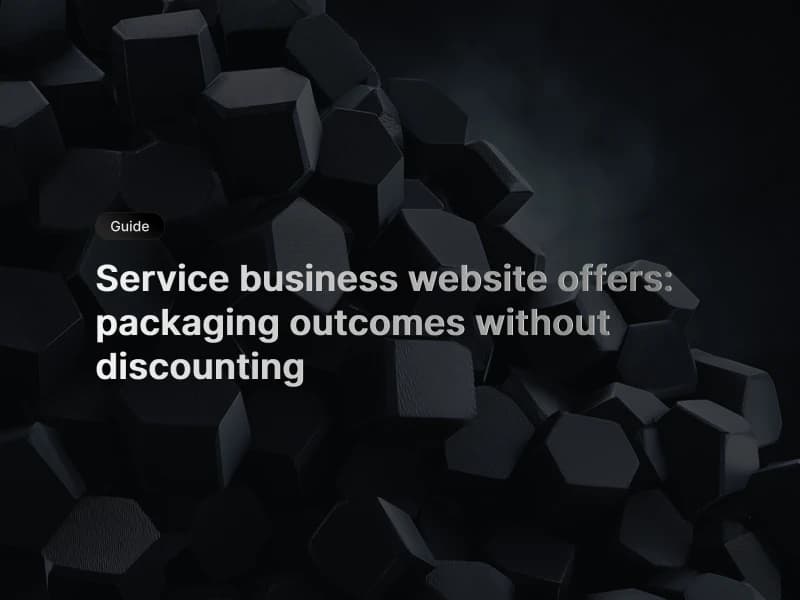 Abstract pricing tiers suggesting packaged offers