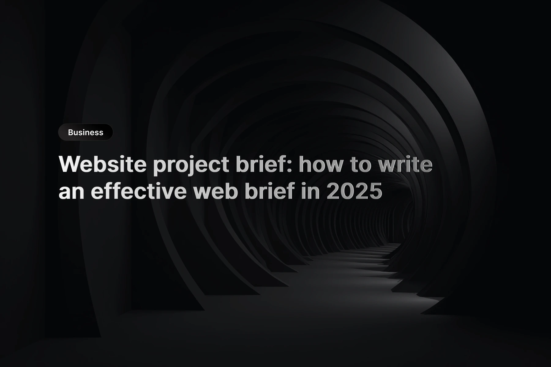 Website project brief document on a laptop screen with highlighted sections for goals, scope, and budget