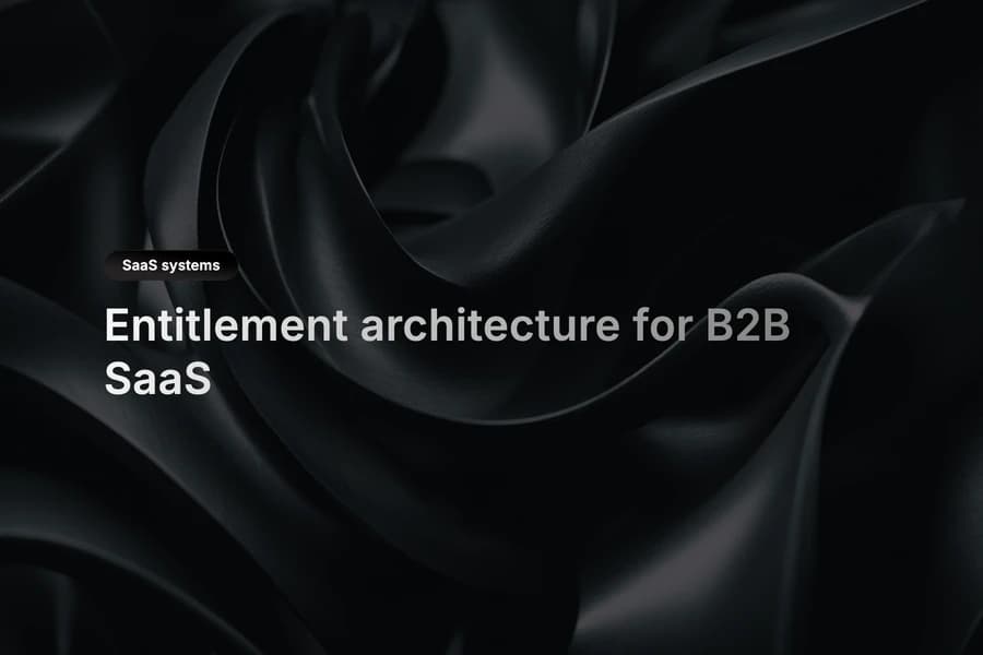 SaaS entitlement map connecting plans, roles, and feature gates