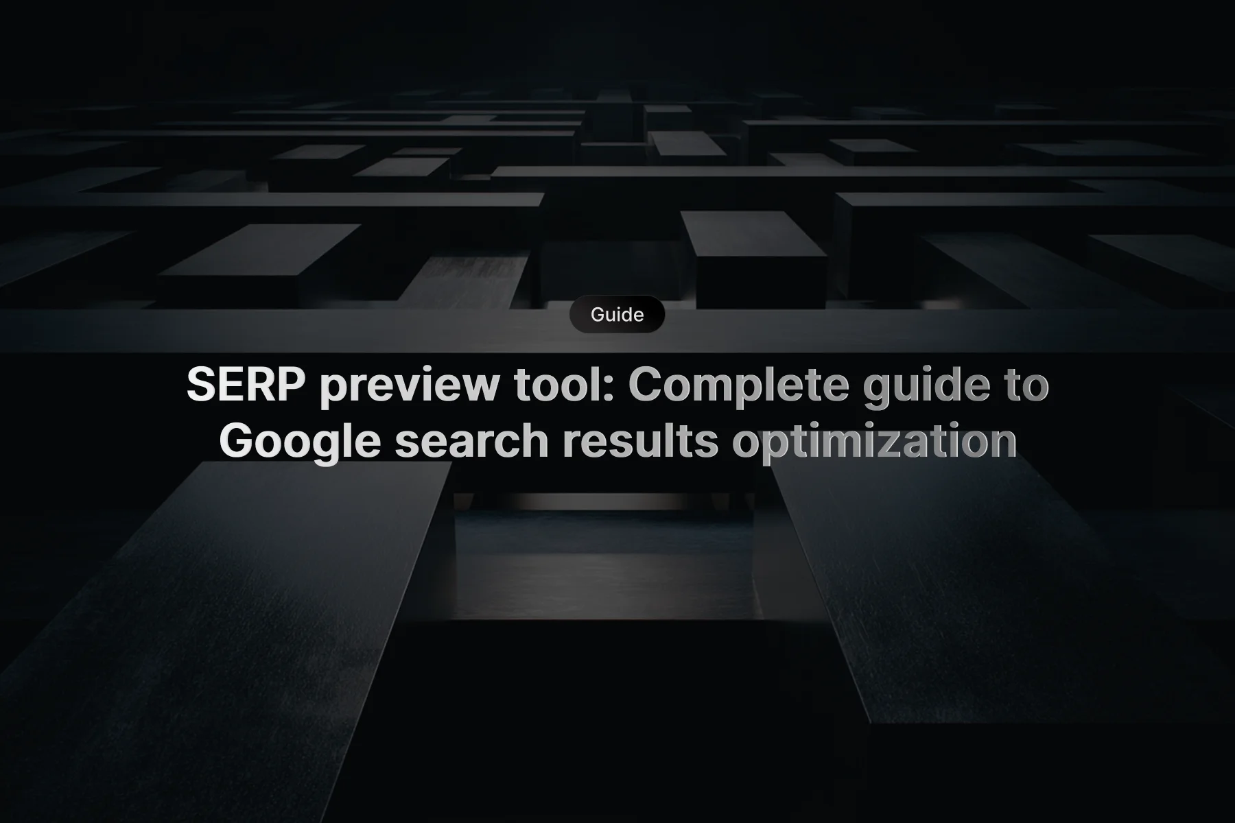 SERP preview tool interface showing Google search results optimization with character limits, mobile preview, and real-time validation features