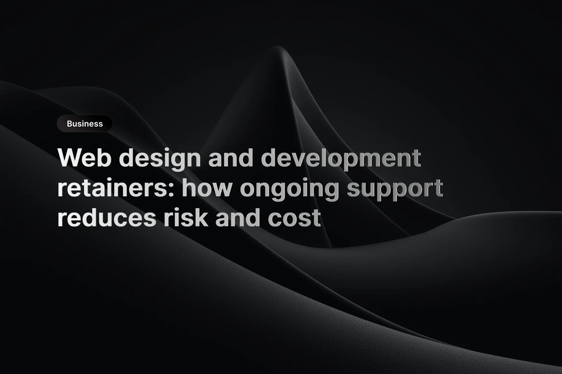 Business owner reviewing website performance and maintenance plan on a laptop with analytics charts and task checklist